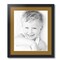 ArtToFrames 19x22" Matted Picture Frame with 15x18" Single Mat Photo Opening Framed in 1.25" Black and 2" Mat (FWM-3926-19x22)